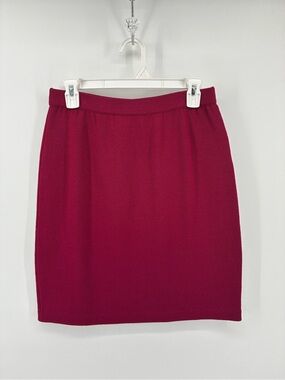 St. John Collection by Marie Gray Holt Renfrew Women's Wool Blend Knit Skirt